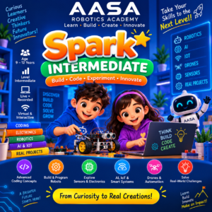 Spark Intermediate – Robotics & Coding